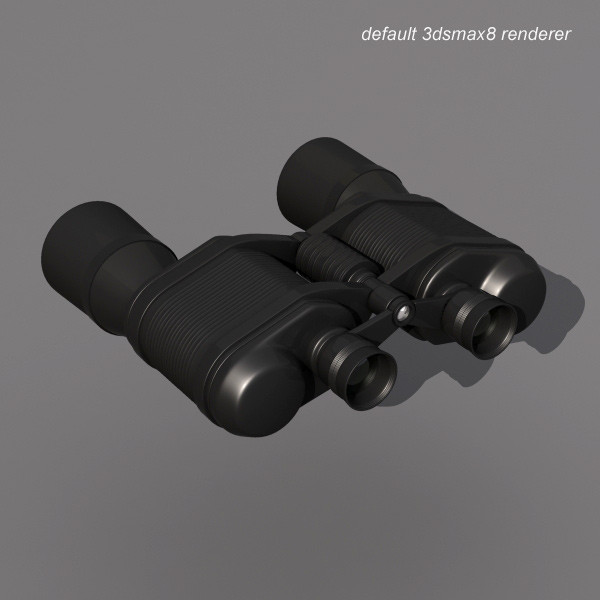 3dsmax binoculars noculars - Binoculars by QLEE