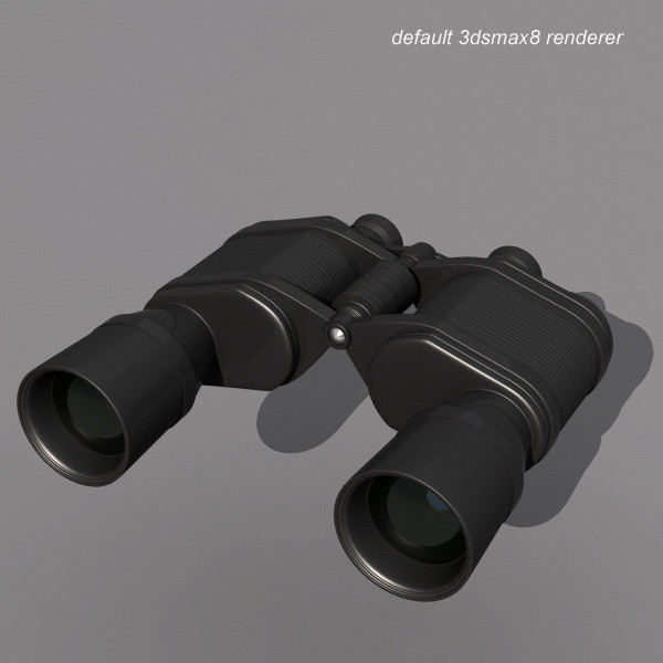 3dsmax binoculars noculars - Binoculars by QLEE
