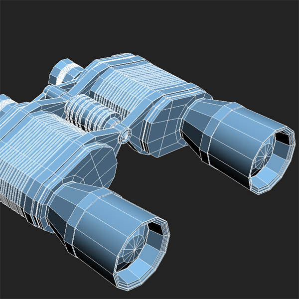 3dsmax binoculars noculars - Binoculars by QLEE