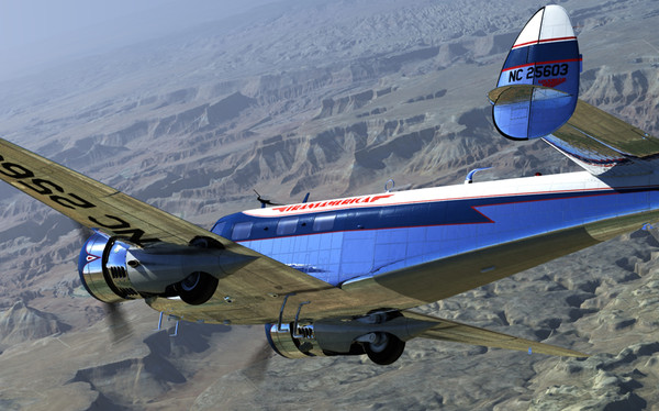 lockheed electra 12a 3d model - Lockheed Electra 12A... by damaggio