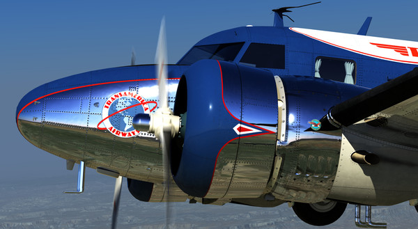 lockheed electra 12a 3d model - Lockheed Electra 12A... by damaggio