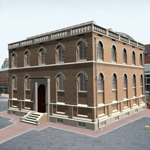 3d model old brick factory architectural - Old Brick Factory by chaosfractal