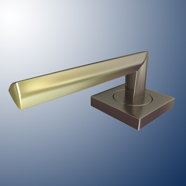 3d model carrera door handle - DOOR HANDLE Carrera FDECAR by desigm