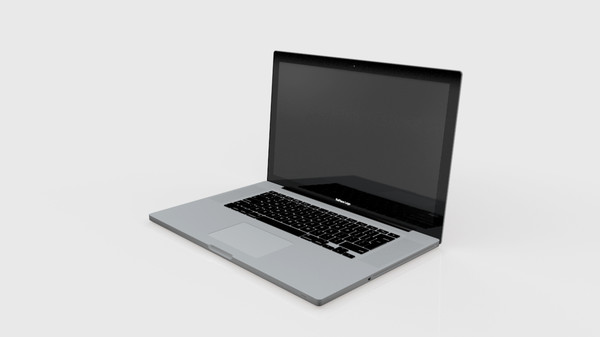 3d apple macbook pro laptop - Apple MacBook Pro laptop by rbnks_mg