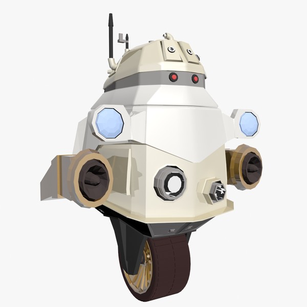 robot character 3d max - Robo_M5 by Tschirner