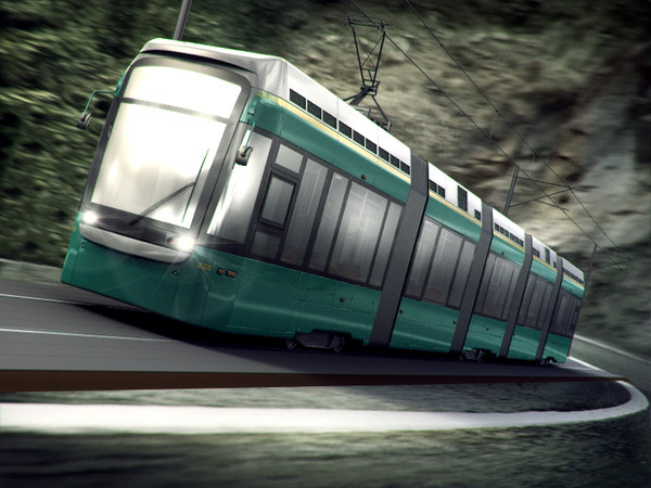 3d variotram helsinki model - Variotram Helsinki city liner by RTEwork