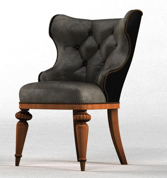 3d chair antique furniture - Antique Chair by shadowseth