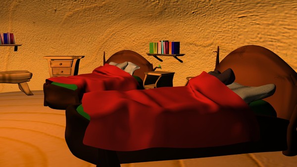 3d model cartoony bedroom - Cartoony Bedroom by Ya Ching Chang