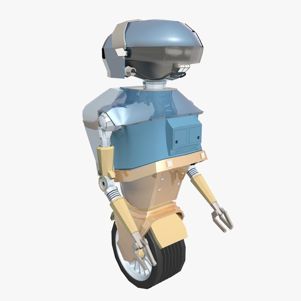 robot character 3d model - Robo M7 by Tschirner