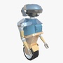 robot character 3d model