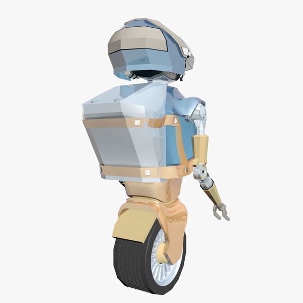 robot character 3d model - Robo M7 by Tschirner