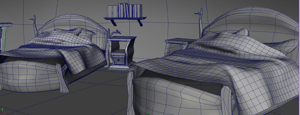 3d model cartoony bedroom - Cartoony Bedroom by Ya Ching Chang