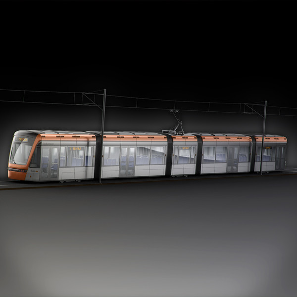 variotram bergen norway bybannen obj - Variotram Bergen Norway Bybannen city liner by RTEwork