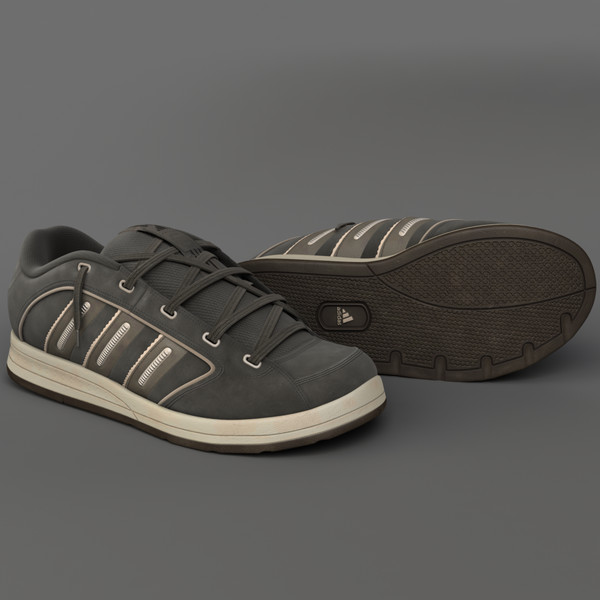 3d model realistic sport shoes - Realistic Sneakers 3d Model by Bitmapworld