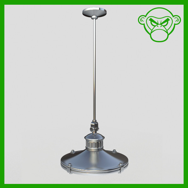 pendant light 2 3d model - Pendant 2 by monkeyodoom