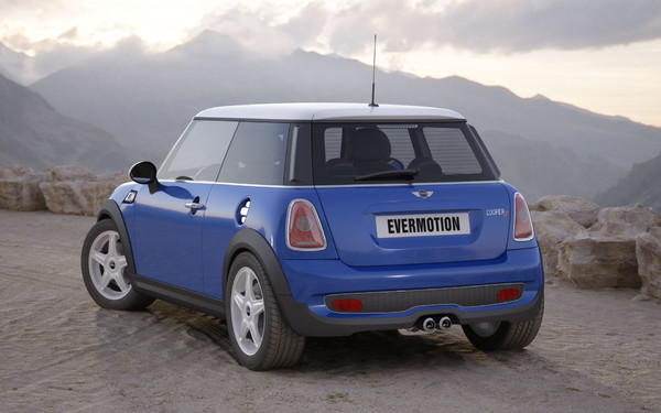 3d car mini cooper s - Mini Cooper S... by evermotion