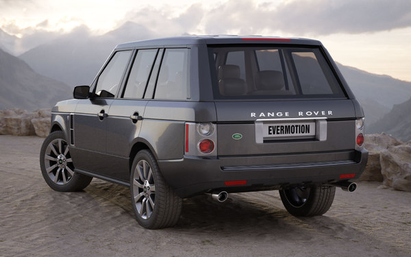 3d model car land rover range - Land Rover Range Rover by evermotion