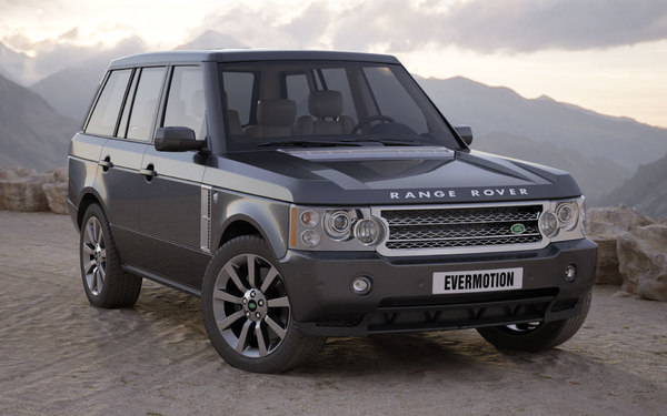 3d model car land rover range - Land Rover Range Rover by evermotion