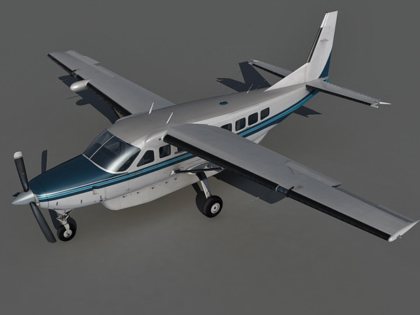 cessna 208 grand caravan 3ds - Cessna 208 Grand Caravan by Eric.Levi