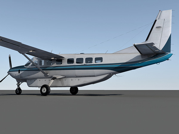 cessna 208 grand caravan 3ds - Cessna 208 Grand Caravan by Eric.Levi