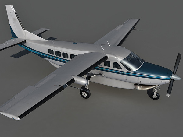 cessna 208 grand caravan 3ds - Cessna 208 Grand Caravan by Eric.Levi