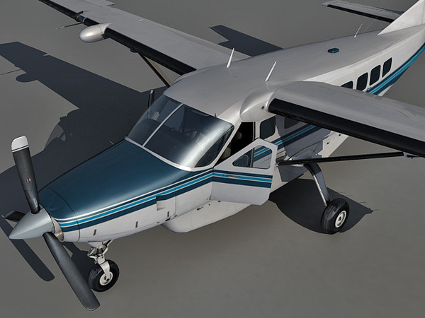 cessna 208 grand caravan 3ds - Cessna 208 Grand Caravan by Eric.Levi