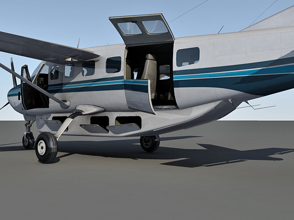 cessna 208 grand caravan 3ds - Cessna 208 Grand Caravan by Eric.Levi
