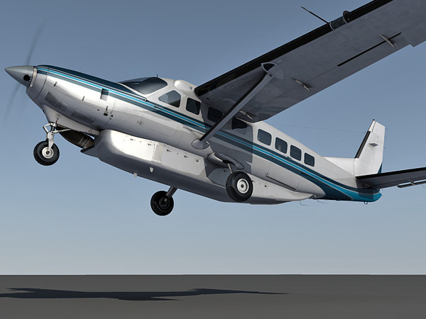 cessna 208 grand caravan 3ds - Cessna 208 Grand Caravan by Eric.Levi
