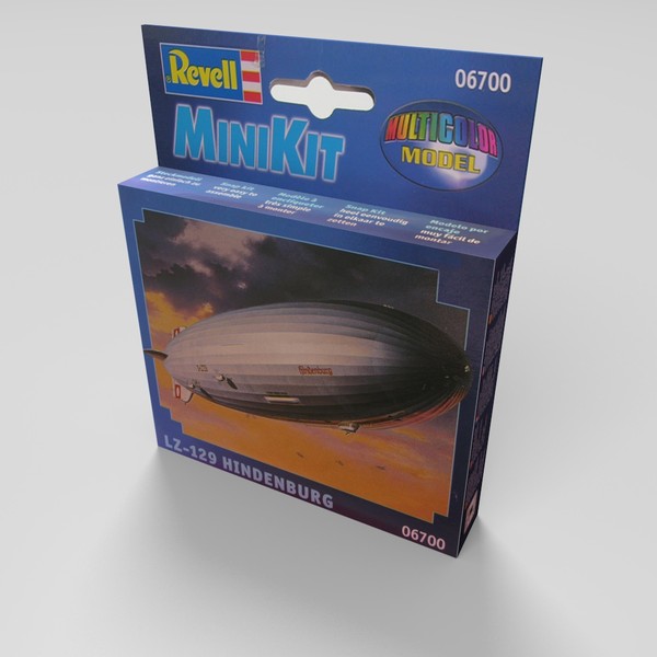 toy box hindenburg 3d model - LZ-129 Hindenburg by sender pinarci