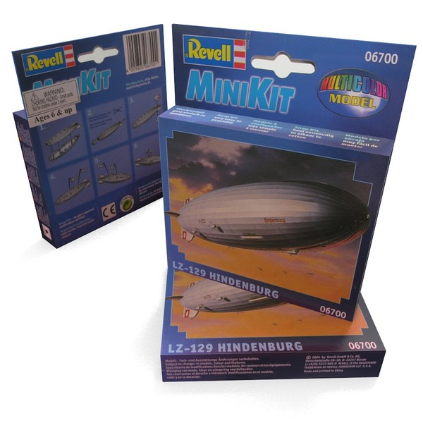 toy box hindenburg 3d model - LZ-129 Hindenburg by sender pinarci