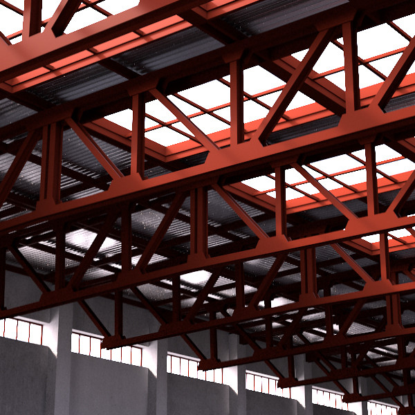warehouse 3d max - Warehouse by RomanPritulyak