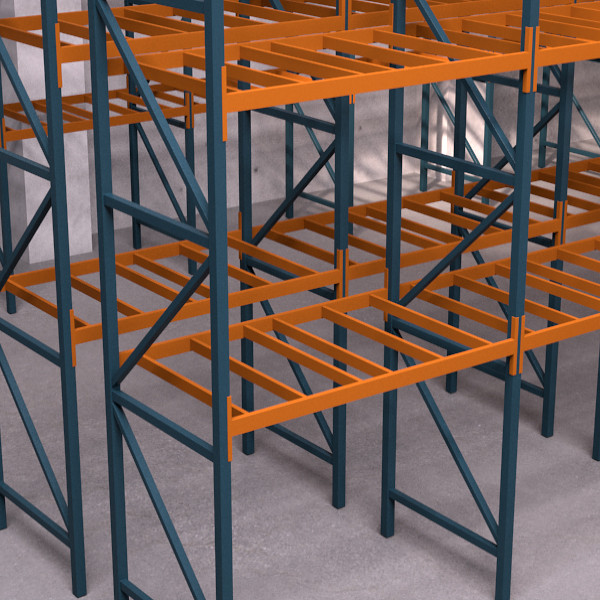 warehouse 3d max - Warehouse by RomanPritulyak