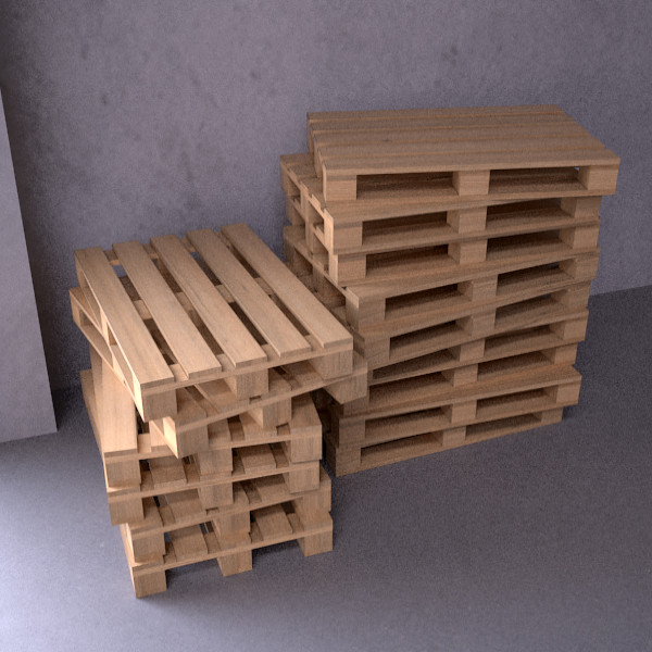 warehouse 3d max - Warehouse by RomanPritulyak