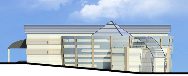 3d model of scene building offices - Contemporary Office Building by Ralf128