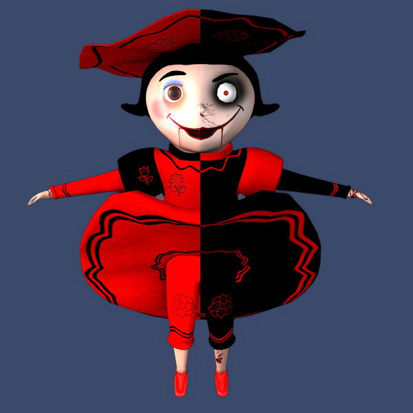 doll rigged 3d ma - Doll-Rigged by 3DBEN88
