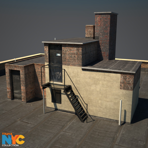 obj rooftop studios - Truax Studio Rooftop Building by Truax Studio