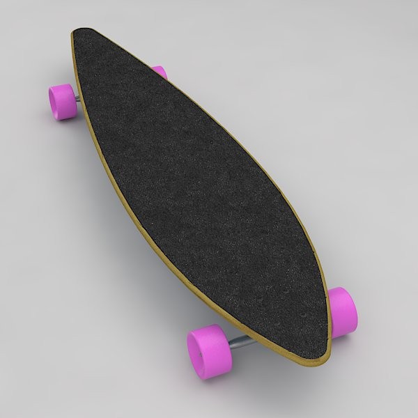longboard 3ds - longboard by German Lagna