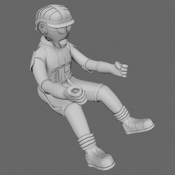 3d model pilot cockpit - Pilot 1... by Tschirner