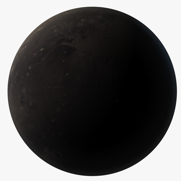planet pluto 3d model - Planet Pluto by KeremGogus