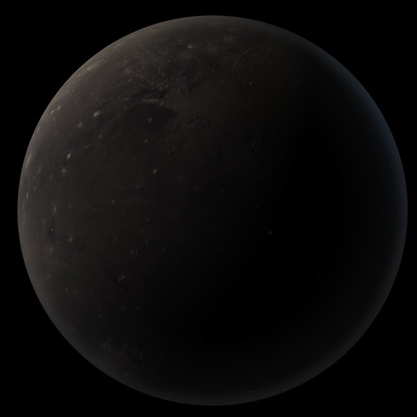 planet pluto 3d model - Planet Pluto by KeremGogus