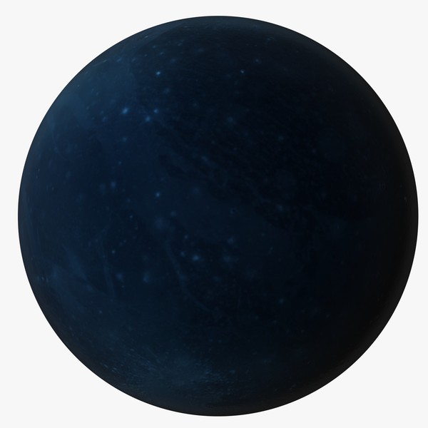 planet pluto 3d model - Planet Pluto by KeremGogus