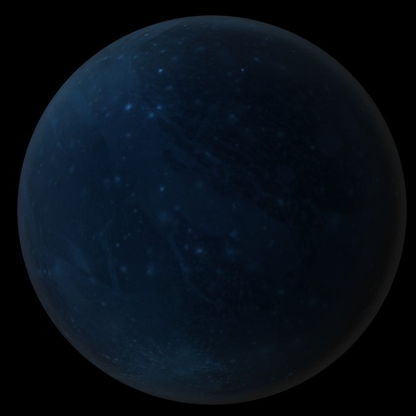 planet pluto 3d model - Planet Pluto by KeremGogus