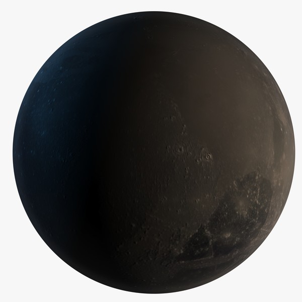 planet pluto 3d model - Planet Pluto by KeremGogus