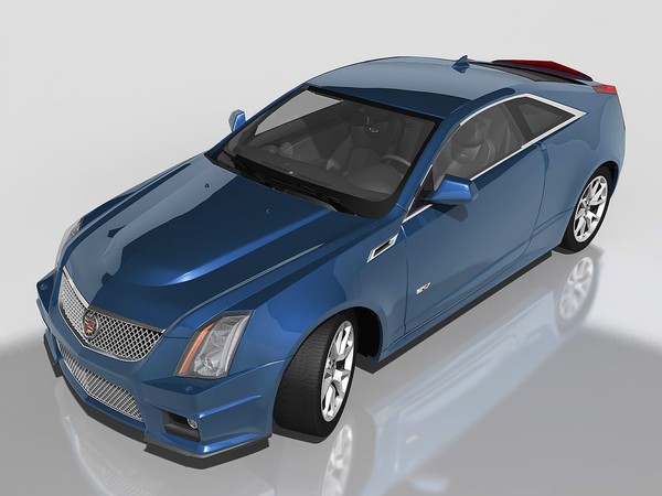cadillac cts-v coupe 2011 3d x - Cadillac CTS-V Coupe 2011 by TiRex3D