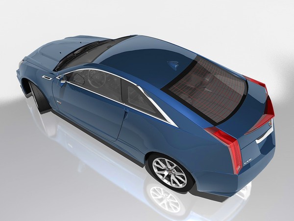 cadillac cts-v coupe 2011 3d x - Cadillac CTS-V Coupe 2011 by TiRex3D