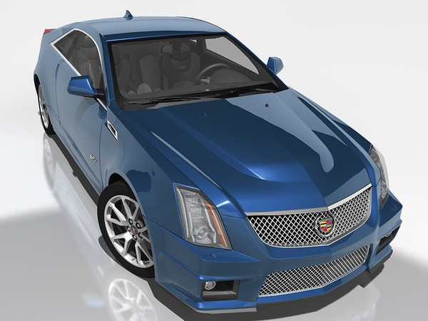 cadillac cts-v coupe 2011 3d x - Cadillac CTS-V Coupe 2011 by TiRex3D
