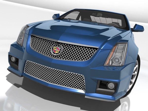 cadillac cts-v coupe 2011 3d x - Cadillac CTS-V Coupe 2011 by TiRex3D