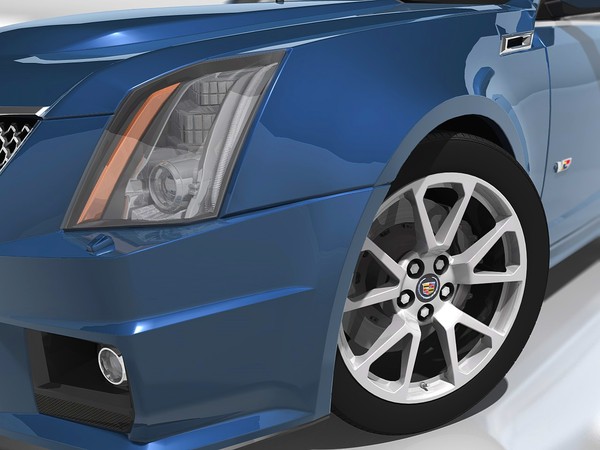 cadillac cts-v coupe 2011 3d x - Cadillac CTS-V Coupe 2011 by TiRex3D