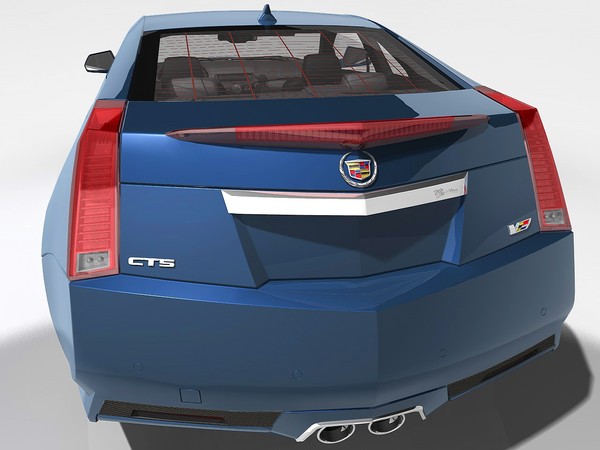 cadillac cts-v coupe 2011 3d x - Cadillac CTS-V Coupe 2011 by TiRex3D
