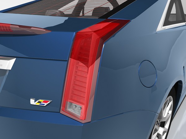 cadillac cts-v coupe 2011 3d x - Cadillac CTS-V Coupe 2011 by TiRex3D